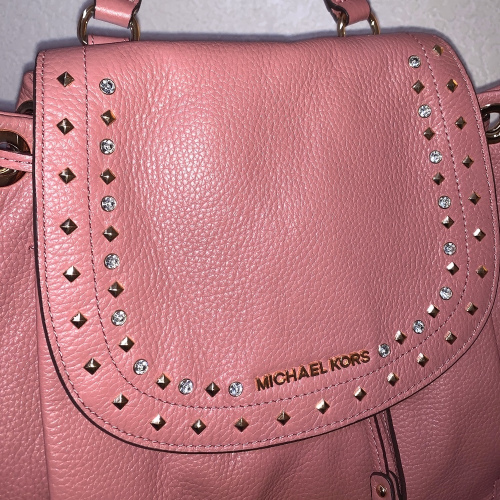 Authentic Michael Kors Riley large backpack - Picture 3 of 5